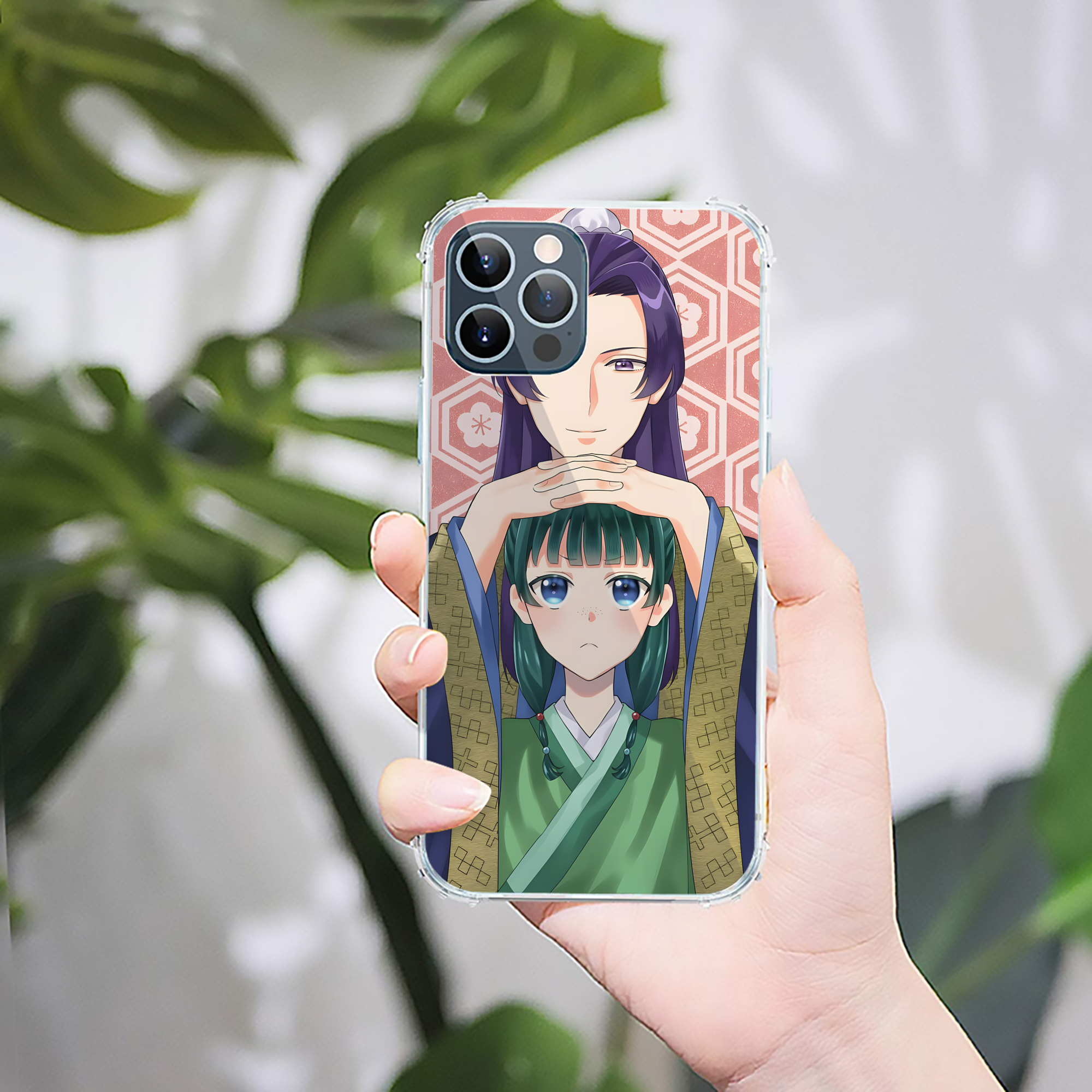（画像用） 薬屋のひとりごと The Apothecary Diaries 【iPhone 12シリーズ対応】透明スマホケース（クリアソフトケース）